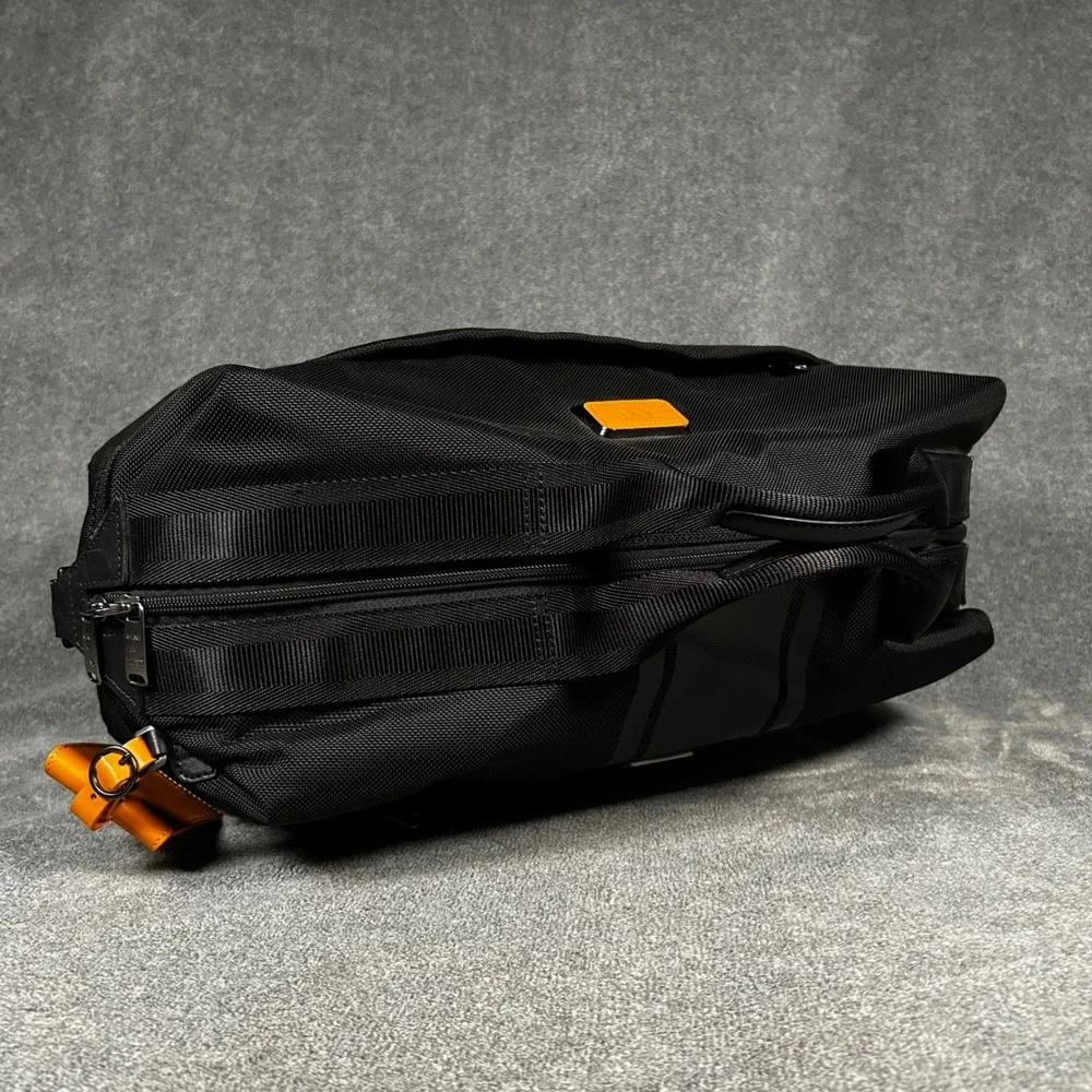 MINI Cooper by TUMI Travel Duffel Bag Black Ballistic Nylon Backpack 68849DVC